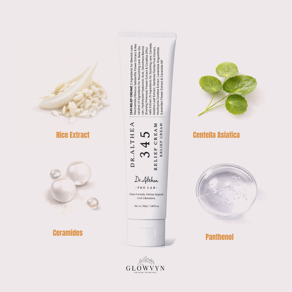 GLOWVYN™ Dr.Althea 345 Relief Cream: Soothing & Barrier