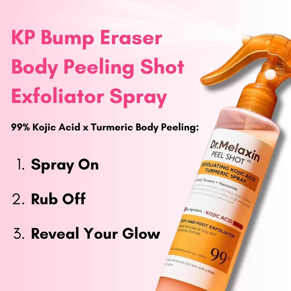 Dr. Melaxin Peel Shot – Kojic Acid Body Spray