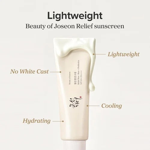 Beauty of Joseon Relief Sun: Rice + Probiotics sunscreen
