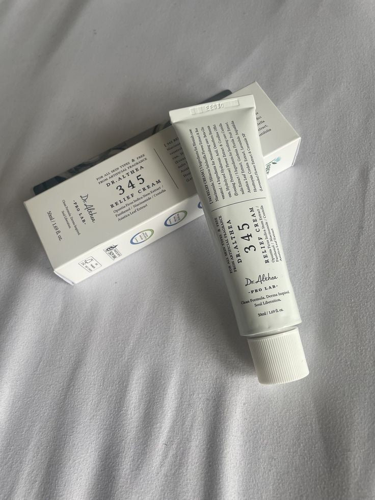 345 Relief Cream – Soothing, Hydrating & Spot-Reducing Face Moisturizer (50g)