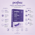 Perfora purple teeth whitening strips